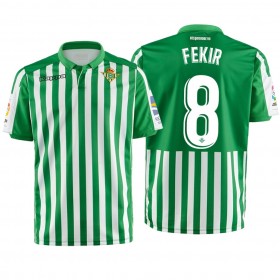 Camisolas de futebol Real Betis Fekir 8 Equipamento Principal 2019/20 Manga Curta